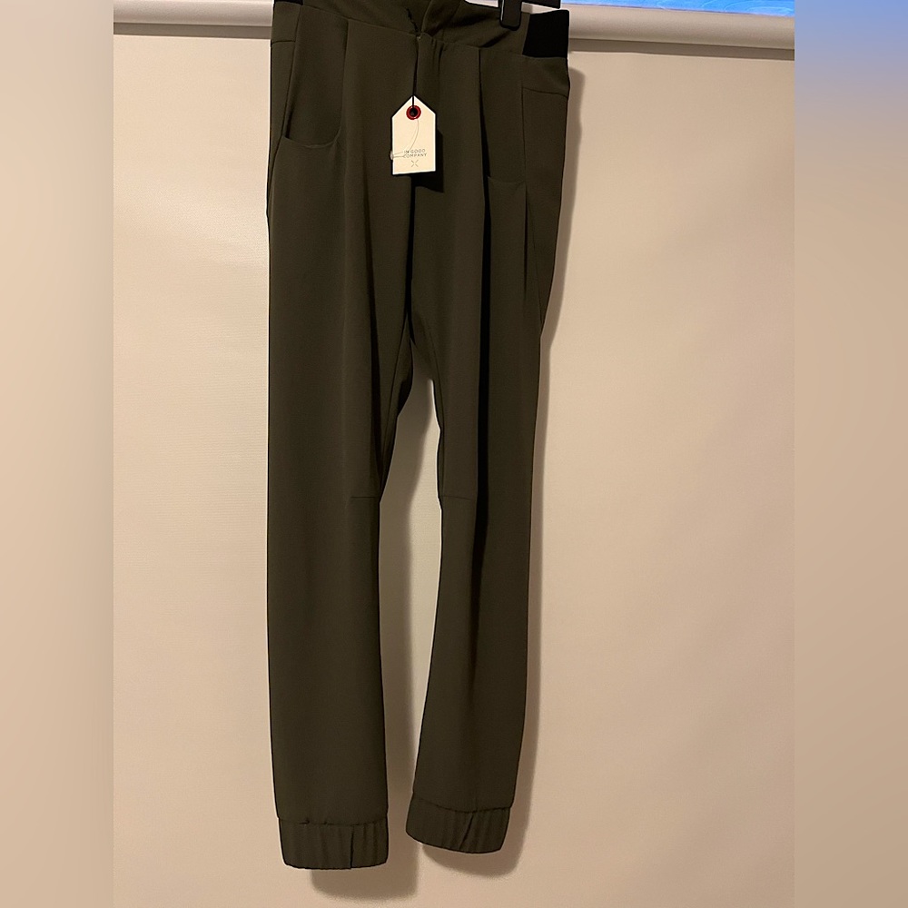 In Good Company green pants